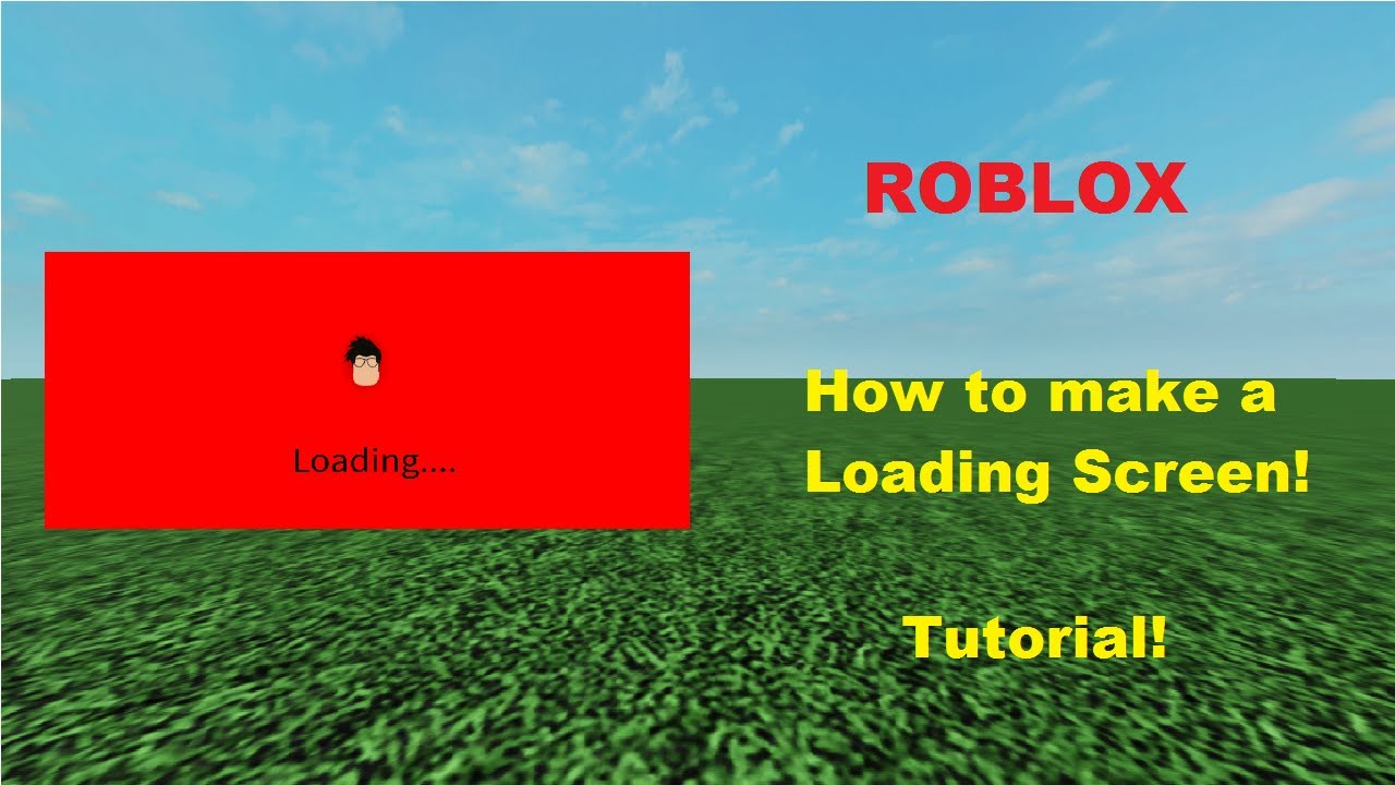 How To Make A Loading Screen In Roblox Studio Fast Youtube - roblox studio loading screen script