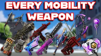 Ranking EVERY MOBILITY WEAPON In FORTNITE HISTORY From WORST To BEST