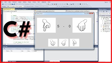 C# Project Tutorial -  How To Create a Rock Paper Scissors Game [With Source Code]
