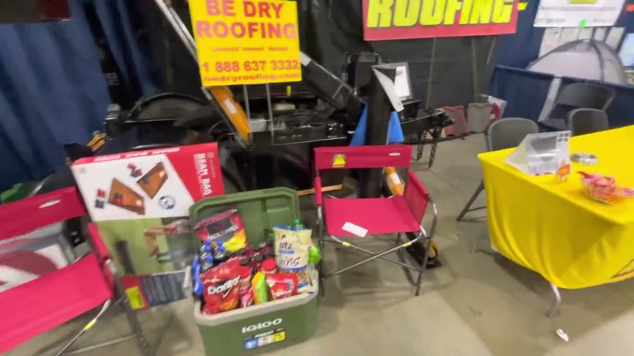 Be Dry Roofing @ Home + Living Show in Quincy Illinois