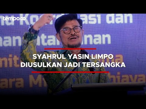 KPK Selidiki Dugaan Korupsi yang menyeret Menteri Pertanian Syahrul Yasin Limpo