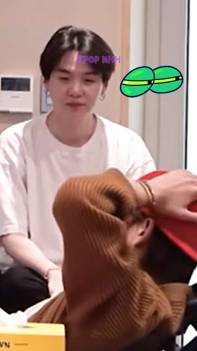 Yoongi's Reaction When Taehyung Stretches 👀🥰 #shorts #yoongi #taehyung #bts