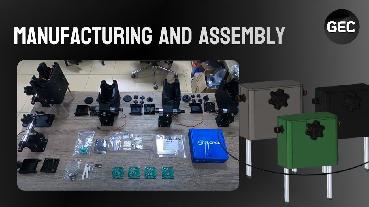Manufacturing and assembly of 5 device prototypes. - YouTube
