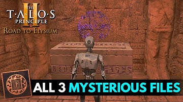 Talos Principle 2: Orpheus Ascending DLC - All 3 Mysterious Files Puzzle Solutions (Road to Elysium)
