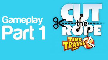 Cut the Rope Time Travel Gameplay Part 1 - The Middle Ages - Chapter 1 | WikiGameGuides