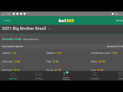 # veja como jogar no big brother Brasil. pela bet 365. final. 17/04/2021.