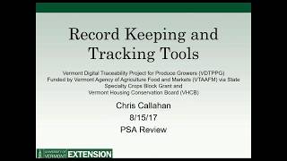 FarmOS Produce Tracking Walkthrough - Intro to Project