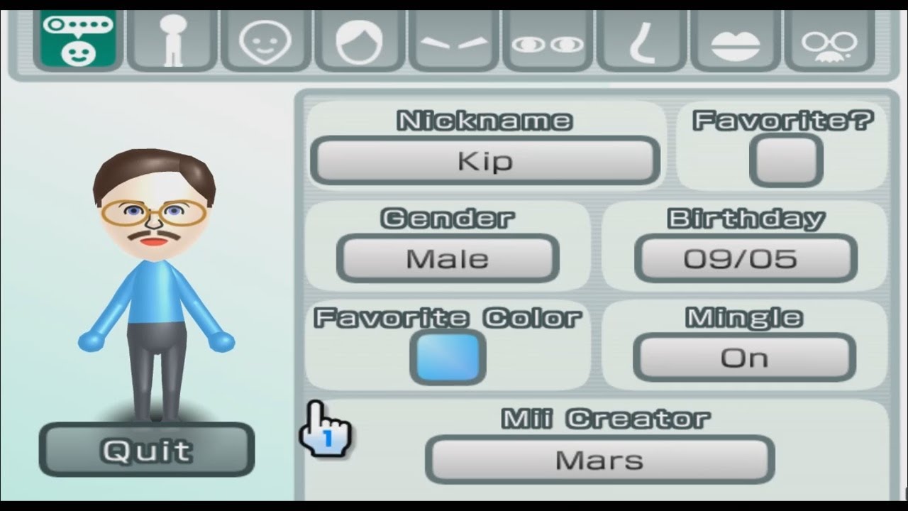Kip Dynamite - Napoleon Dynamite - Mii 1370 - YouTube