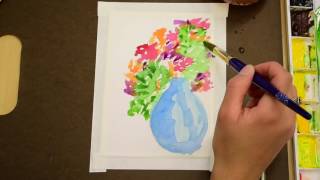 watercolor flowers 2016 12 15
Watercolor painting tutorial of a vase and flowers. watercolor flowers 2016 12 15
