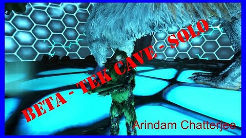 Ark Survival Evolved - SOLO Beta Tek Cave Full