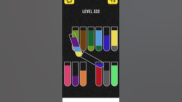 Water Sort Level 333 #gaming #puzzle #trending #gameplay #games #level