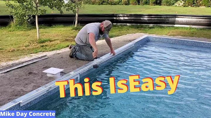 How To Form Pool Copings with Z-Poolforms (Easy Money!)