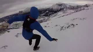 Winter running in Hemsedal Norway 2017