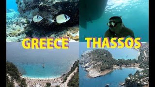 Grecia VLOG Thassos - O vacanta perfecta + travel + spearfishing + freediving