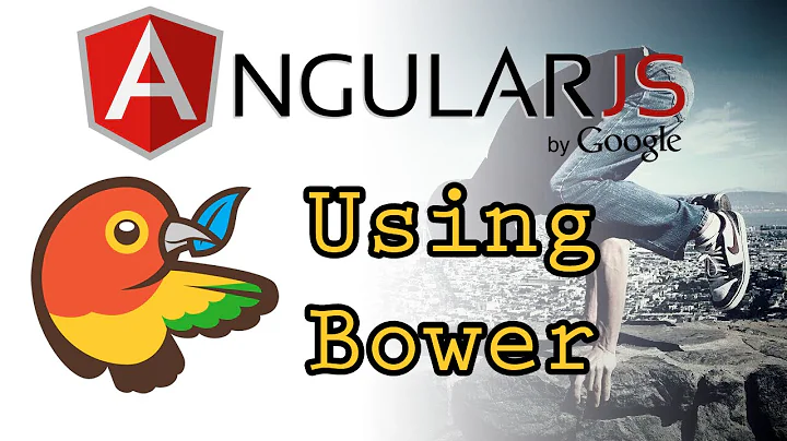 AngularJS - Bower Package Manager - Tutorial 1