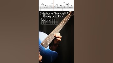 Thumbnail of Stéphane Grappelli Gypsy Jazz Lick - Cahaya carbon fiber acoustic guitar