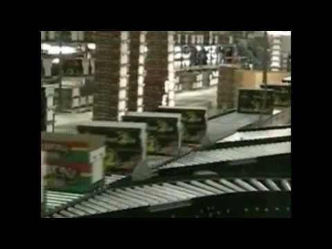 Pivot Wheel Sortation - Automated Material Handling system