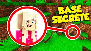 JE DECOUVRE LA BASE SECRETE DE EVA SUR MINECRAFT !!