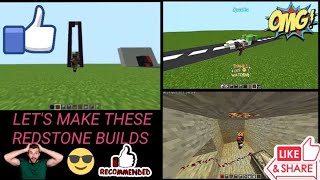 |Make these redstone builds for your minecraft world| #trending #minecraft