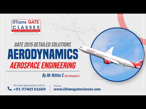 GATE 2015 Aerospace Engineering Question Paper | Aerodynamics Solution | GATE AE Online Lectures