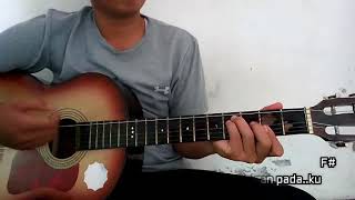 Kunci Gitar Virgoun   Bukti cover