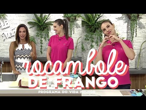 Rocambole de Frango l SUPER FÁCIL de FAZER