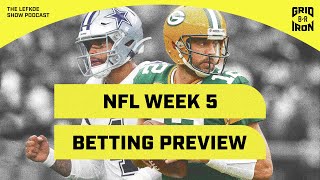Picking Every Week 5 NFL Game Against The Spread with Warren Sharp | The Lefkoe Show