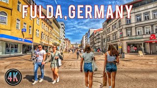 Fulda,Germany #spring walk in Fulda in Germany, a very beautiful city 4k HDR 60fps