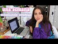 Una semana conmigo: Estudiando comunicación! Exámenes! ValeHB