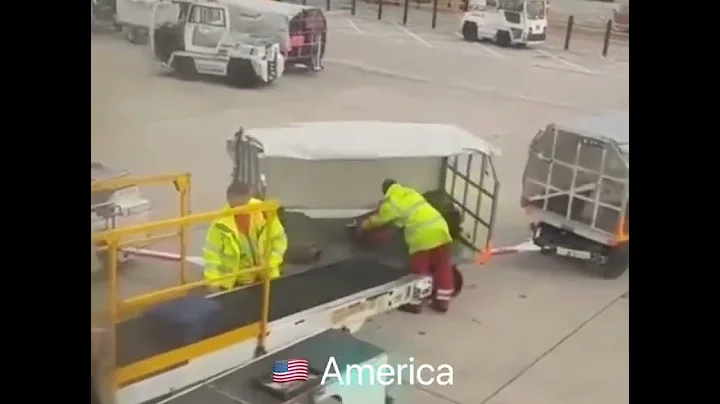 This is how luggage is handled in different countries at the airport