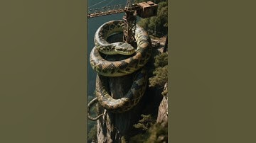 "giant python"#short#ai#art