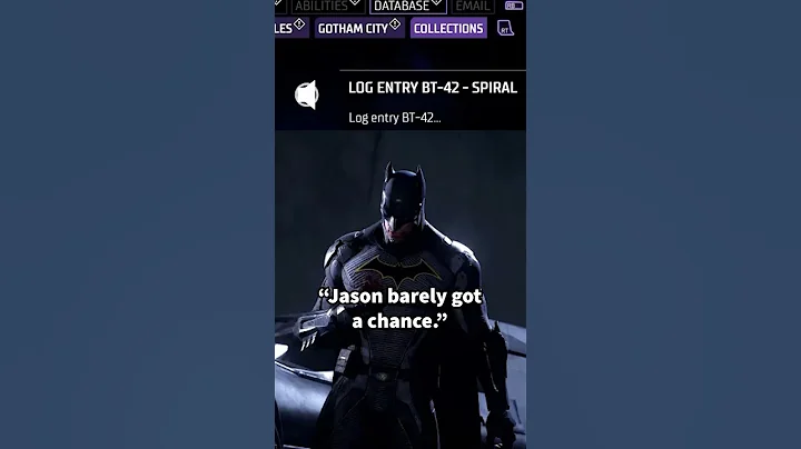 Jason Todd makes Batman cry #shorts