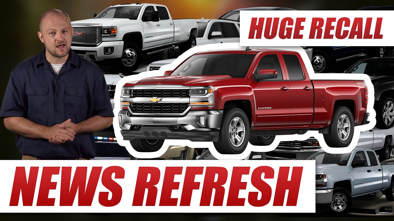 Airbag Glitch 4 3 Million Chevy Silverados Gmc Sierraore Recalled