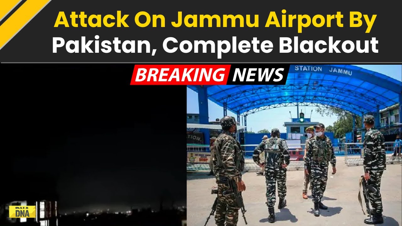 Indian Pakistan News Live: Pakistan Attack Jammu Airport, Indian Forces Fights Back I Breaking News
