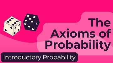 The Axioms of Probability