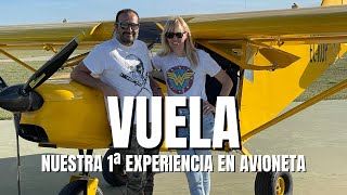 EXPERIENCIA de vuelo en AVIÓN ultraligero