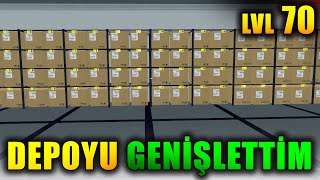 Depo'ya KAÇAK KAT Çıktım!! LVL: 70 | Süper Market Simulator [B31]