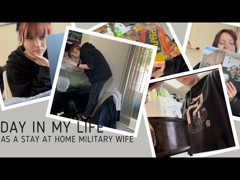 Military wife day in the life! | Stay at home Navy wife | Spend a sorta productive day with me!