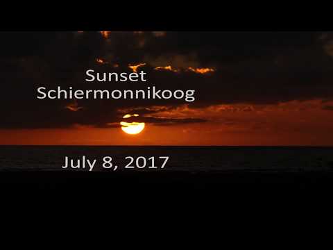 20170708   Sunset Schiermonnikoog Green Flash
