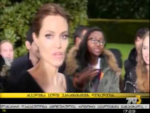 ანჯელინა ჯოლი უკრაინისთვის ლოცულობს