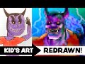 KID'S ART Redrawn by a PROFESSIONAL ARTIST! - Ep.8