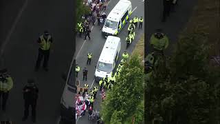 Ibis asylum seekers protest Gloucester!