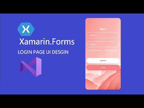 Create a Login Page in Xamarin.Forms