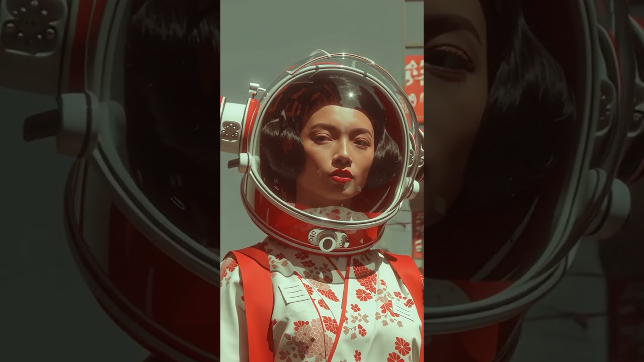 RetroFuture Geisha 🌸 Neon Edo Sci-Fi Vision 