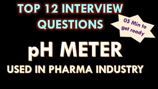 Ph Meter Used In Pharmaceutical Industry L 12 Basic And Important Questions