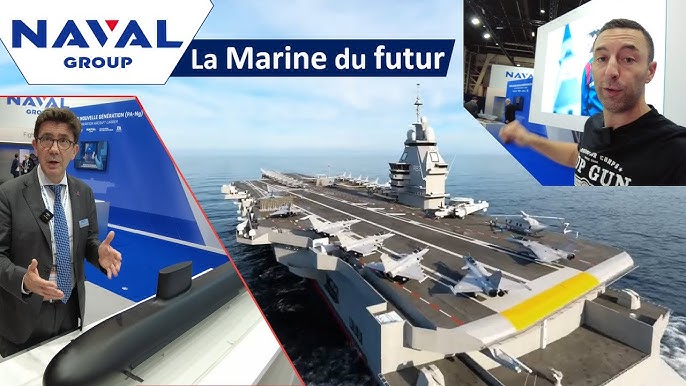 Le nouveau porte-avions français, qui remplacera le Charles de Gaulle,  dévoile sa silhouette