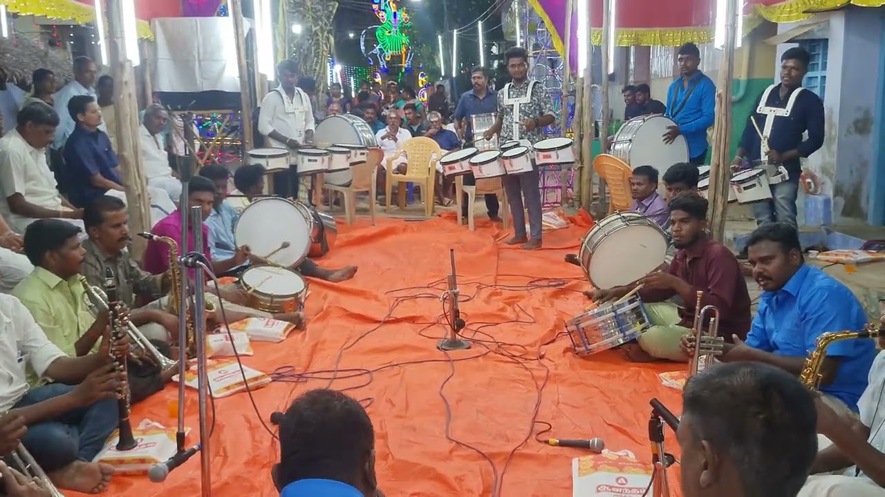 Kadaveethi Kalakalakkum | Chatrapatti Mulaikottu Festival 2k23 | Drums Performance 🥁