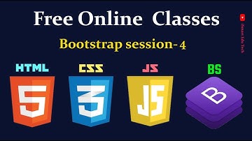 Live classes on Bootstrap||Session-4||ismart edutech
