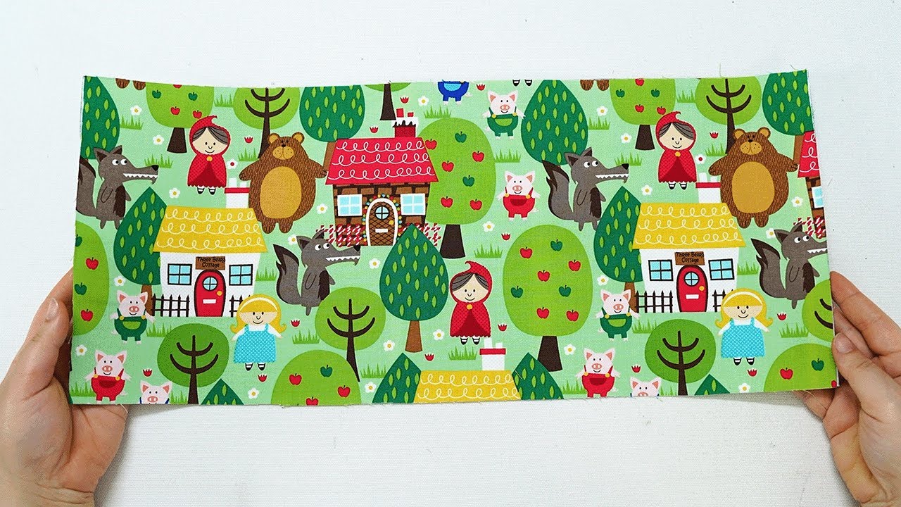 Easy to Make Horizontal Zipper Pouch That Can Hold Money and