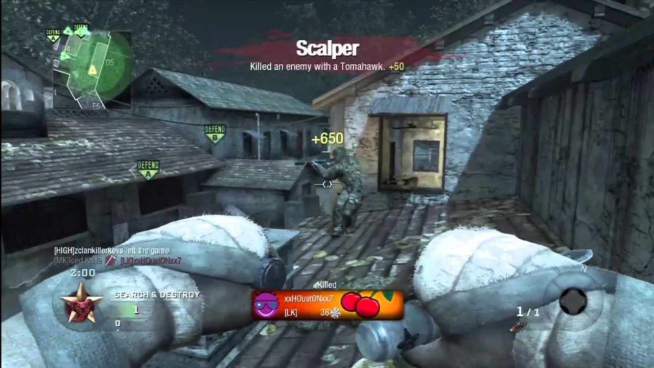 Black Ops Knife Only Ace With Quad Feed!!!